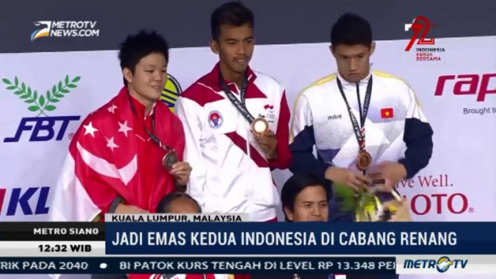 SEA Games 2017: Cabor Renang dan Tinju Tambah Emas untuk Indonesia