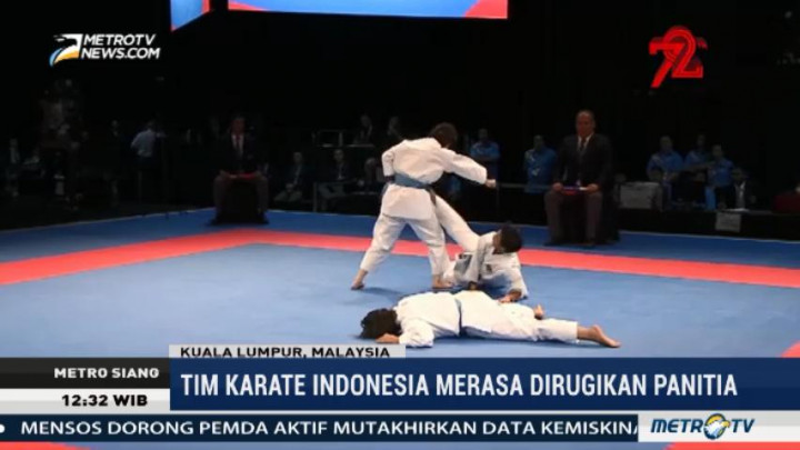 Tim Karate Indonesia Merasa Dirugikan Panitia SEA Games 2017