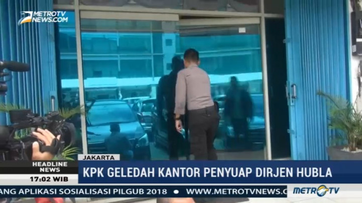 KPK Geledah Kantor Penyuap Dirjen Hubla