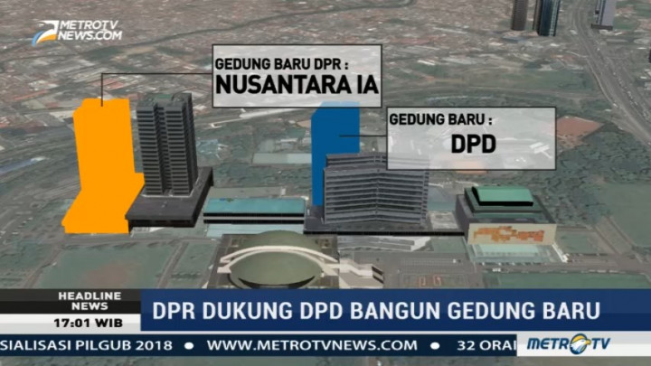 DPR Dukung Pembangunan Gedung Baru DPD
