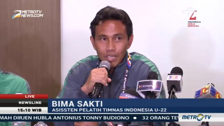 Bima Sakti Minta Suporter Indonesia Jaga Kerukunan