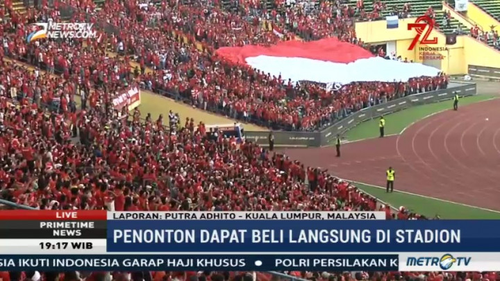 Indonesia Minta Tambahan Tiket Saat Timnas Hadapi Malaysia
