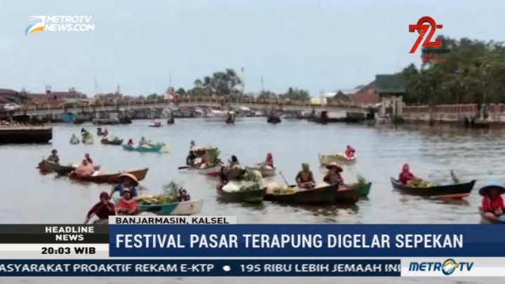 Pemprov Kalsel Gelar Festival Budaya Pasar Terapung