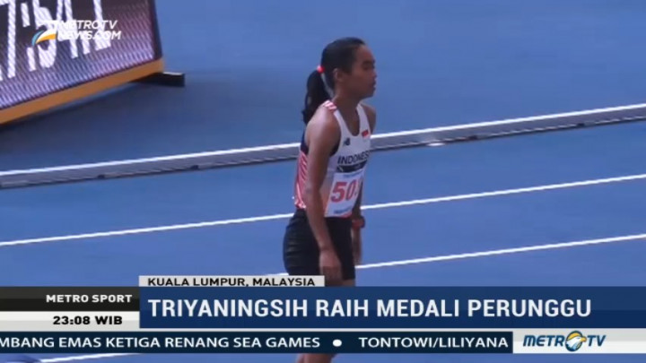 Triyaningsih Raih Perunggu di Final Lari 5.000 Meter
