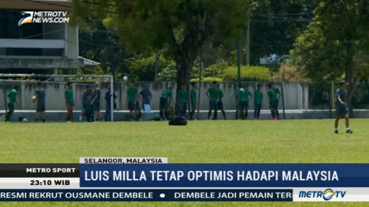 Luis Milla Optimis Hadapi Malaysia
