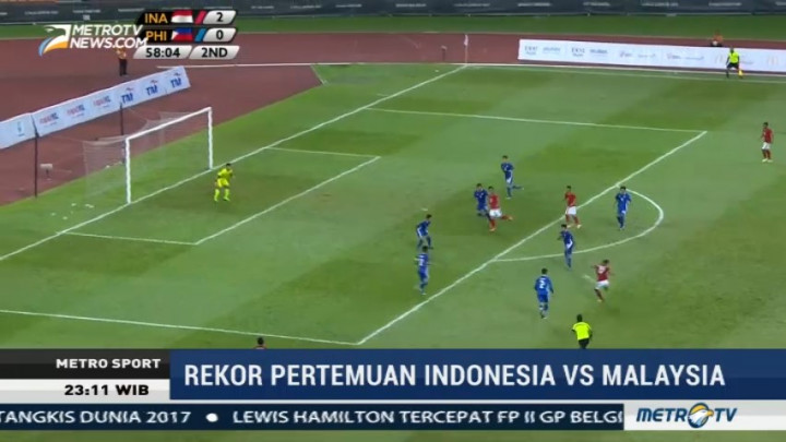 Rekor Pertemuan Indonesia Vs Malaysia di SEA Games