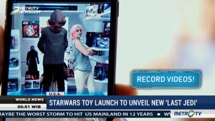 Star Wars Toy Launch to Unveil New 'Last Jedi'
