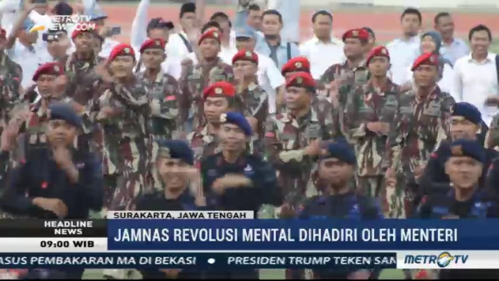 Jambore Nasional Revolusi Mental Digelar di Surakarta