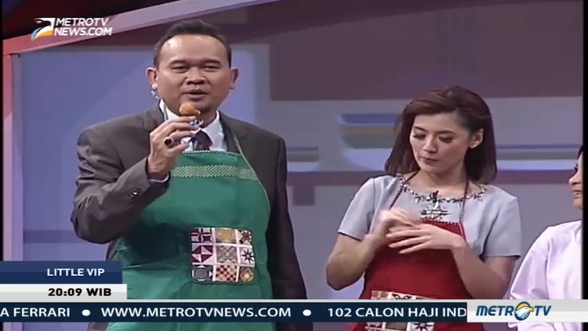 Cak Lontong Sumringah Cicipi Potato Lolipop Buatan Koki Cilik Kalea