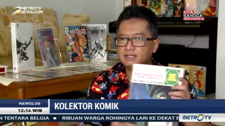 Melihat Koleksi Sang Kolektor Komik