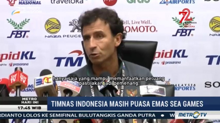 Timnas U-22 Masih Puasa Emas di SEA Games