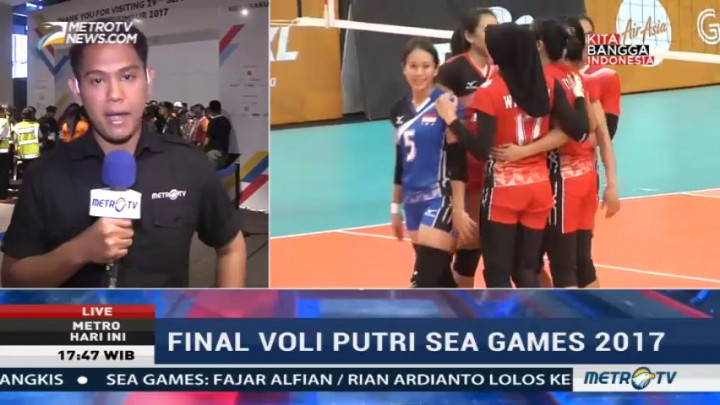 Ditaklukkan Thailand, Voli Putri Indonesia Sumbang Medali Perak