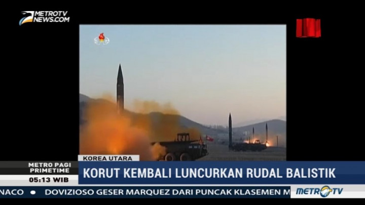 Korut Kembali Luncurkan Rudal Balistik Antar Benua