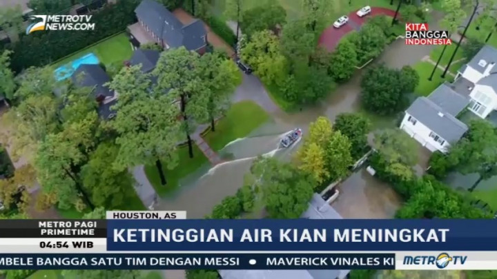 Houston Berlakukan Status Darurat Banjir