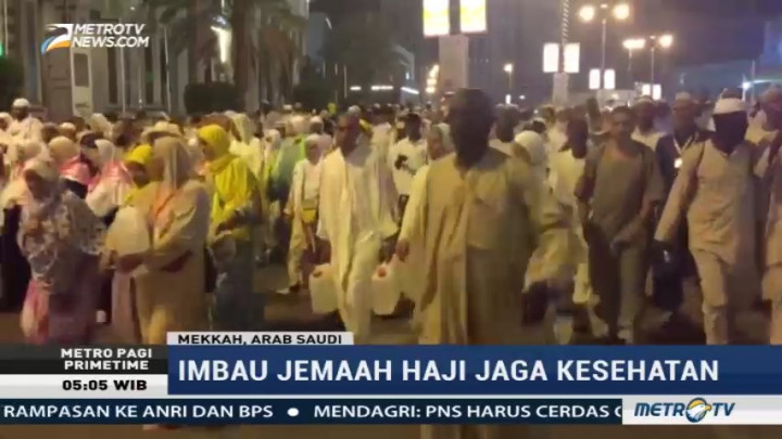 Jelang Wukuf, Jemaah Haji dari Berbagai Negara Padati Masjidil Haram
