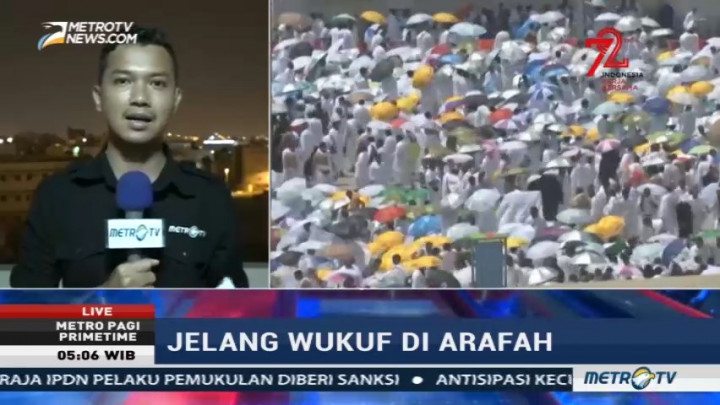 Cuaca Panas Ekstrem Jadi Tantangan Jemaah Calhaj