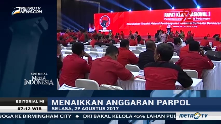 Menaikkan Anggaran Parpol