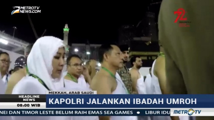 Kapolri Jalankan Ibadah Umrah