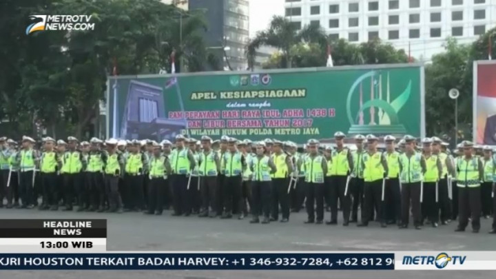 1.300 Personel Gabungan Ikuti Apel Pengamanan Iduladha