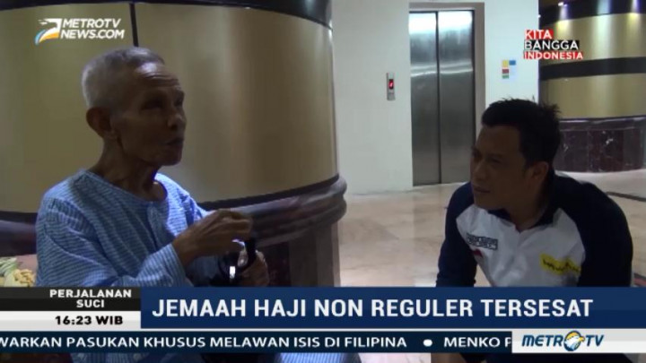 Seorang Calhaj Tersesat Tanpa Identitas