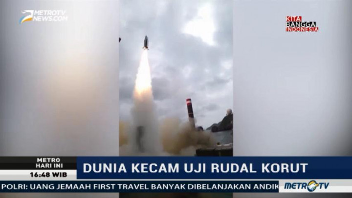 Dunia Kecam Uji Coba Rudal Korea Utara