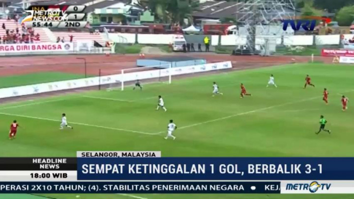 Timnas U-22 Sabet Medali Perunggu SEA Games 2017