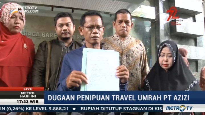 Korban Biro Travel PT Azizi Kembali Datangi Bareskrim