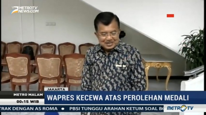 JK Kecewa atas Perolehan Medali Indonesia di SEA Games