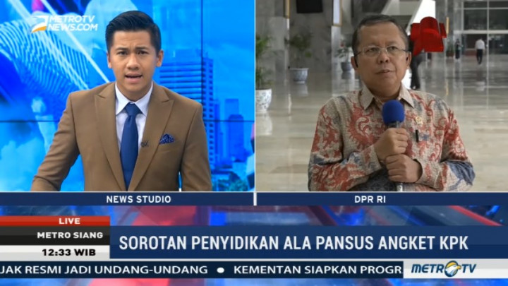 Sorotan Penyidikan ala Pansus Angket KPK