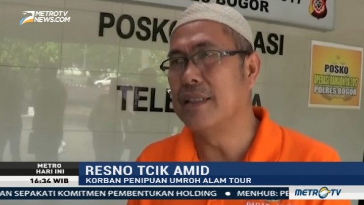 Merasa Tertipu, Calon Jemaah Umrah Alam Tour Datangi Polres Bogor