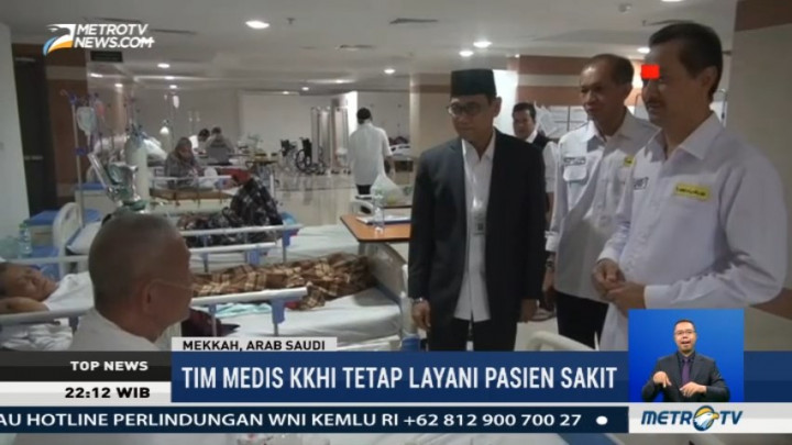 Tim Medis KKHI Mekkah Tetap Layani Pasien Sakit