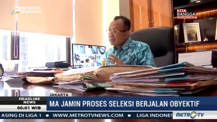 Rekrutmen Calon Hakim 2017 Ditutup