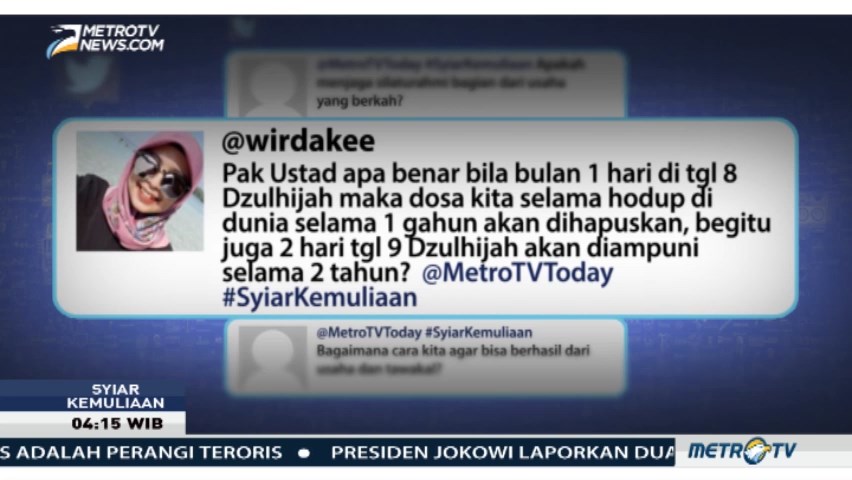 Syiar Kemuliaan: Keistimewaan Zulhijah (2)