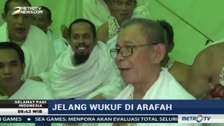 Jemaah Calhaj Indonesia Bersyukur Tiba di Arafah