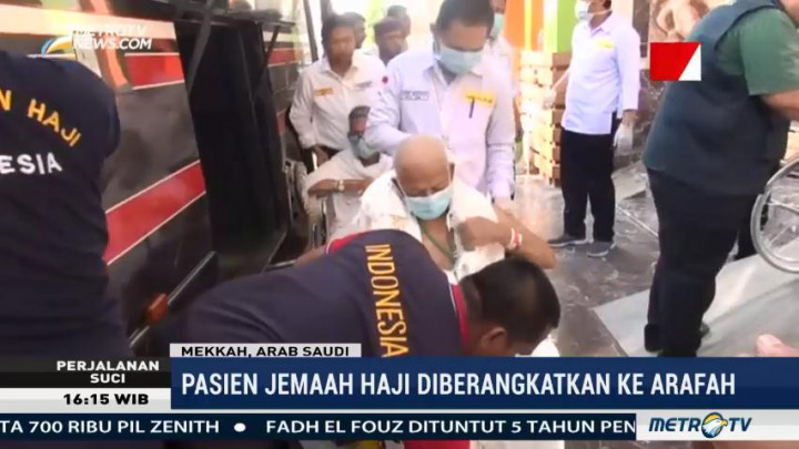 103 Peserta Safari Wukuf Diberangkatkan ke Arafah