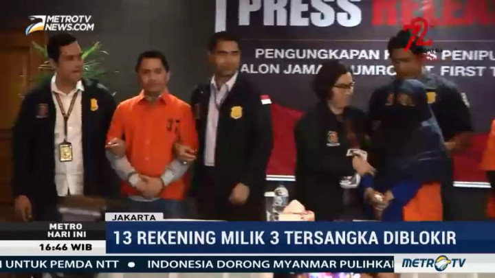 Polisi Sita 8 Perusahaan dan Blokir 13 Rekening Terkait First Travel