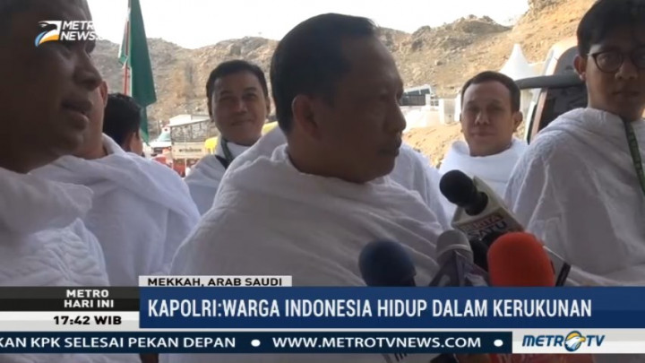 Kapolri Doakan Warga Indonesia Dapat Hidup Rukun