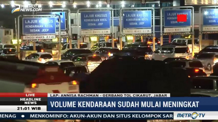 Libur Iduladha, 93 Ribu Kendaraan Diprediksi Lintasi GT Cikarang Utama