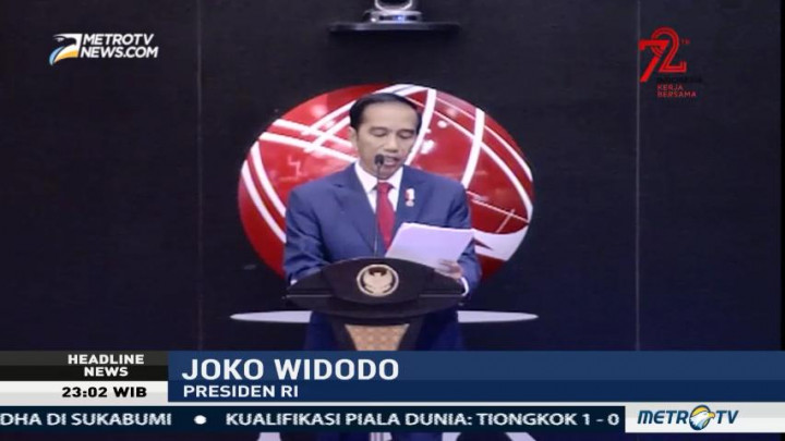 Jokowi Singgung Jumlah Mesin ATM yang Banyak