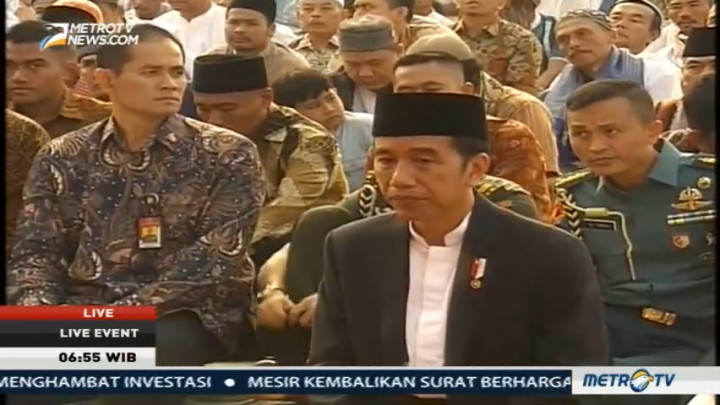 Ini Alasan Jokowi ke Sukabumi Menggunakan Kereta Api