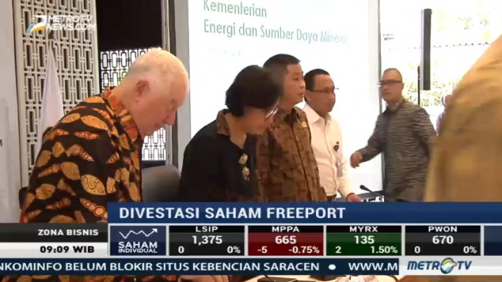Divestasi Freeport Masih Sisakan Polemik