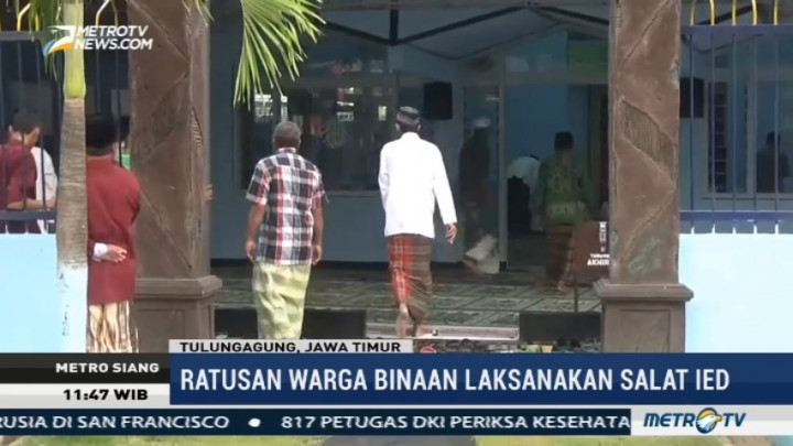 Lapas Tulungagung Gelar Penyembelihan Hewan Kurban