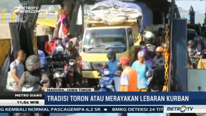 Toron, Tradisi Mudik Warga Madura Saat Iduladha