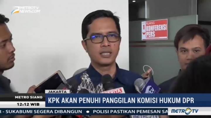 KPK akan Penuhi Panggilan Komisi Hukum DPR