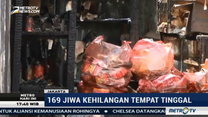Pascakebakaran di Cilincing, 169 Orang Kehilangan Tempat Tinggal