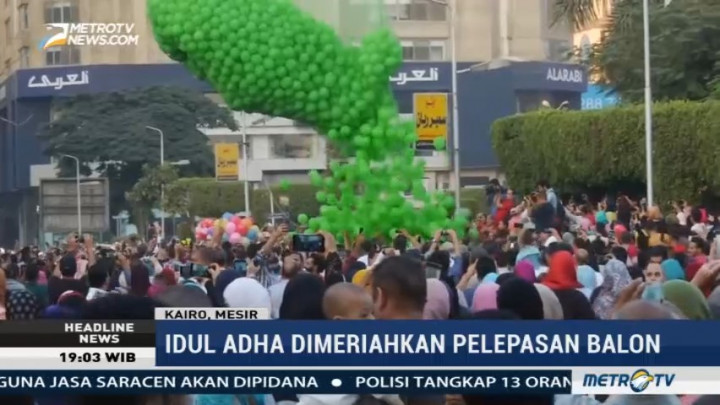 Perayaan Iduladha di Mesir Berlangsung Meriah