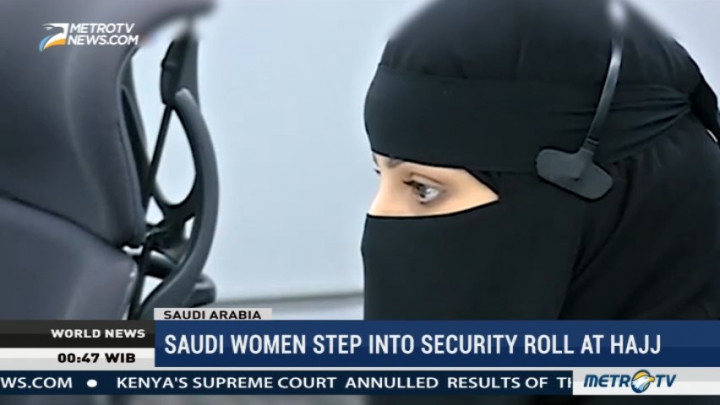 Saudi Women Step Into Security Roll at Hajj