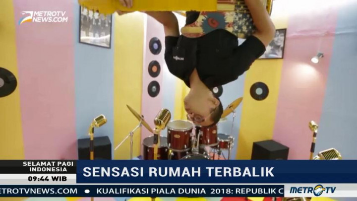 Sensasi Berfoto dengan Gaya Terbalik