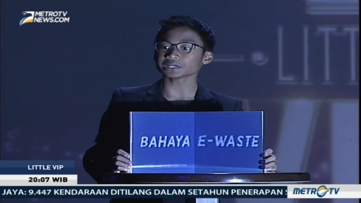 Rafa Jafar, Bocah Peduli Sampah Elektronik