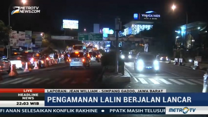 Simpang Gadog Ramai Lancar